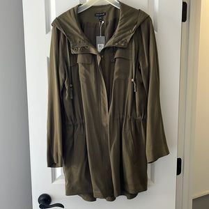 Eileen Fisher hooded Anorak Jacket